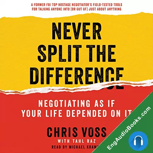 Never Split the Difference by Chris Voss audiobook listen for free