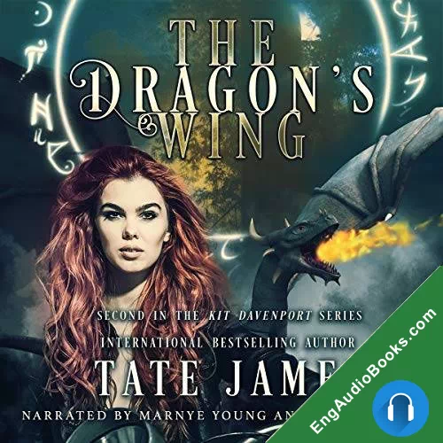 The Dragon’s Wing (Kit Davenport #2) by Tate James audiobook listen for free